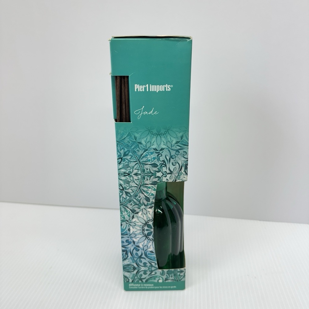 New Pier 1 One Imports Jade Reed Diffuser Set Full Size 10 oz Discontinued